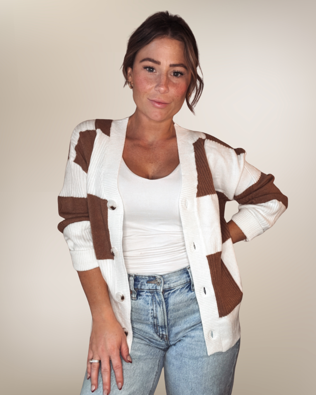 Checkered Past Cardigan