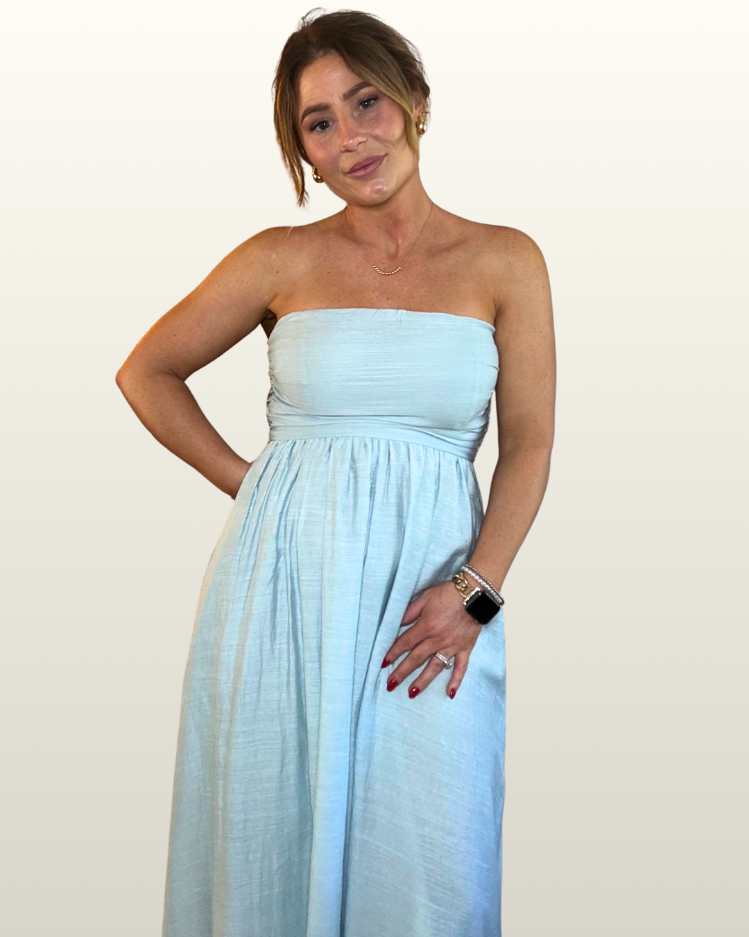 Sweet Escape Strapless Dress
