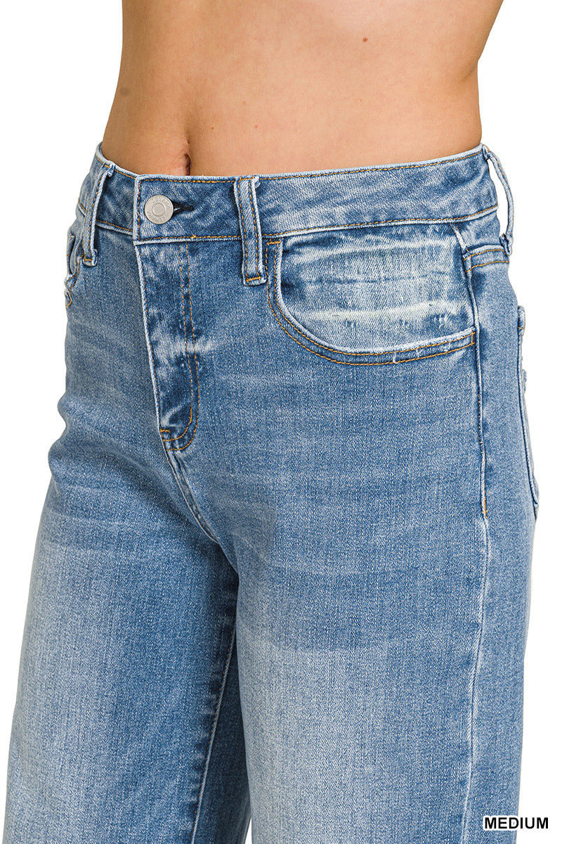 Cuffed and Classic Jeans