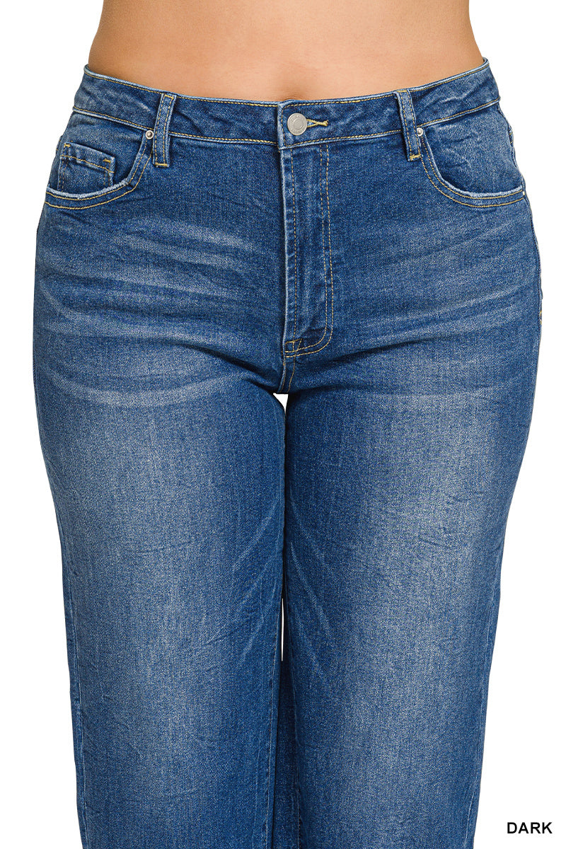 Plus Cuffed + Edgy Jeans