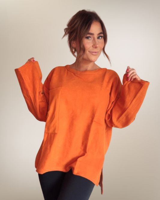 Everyday Dusty Orange Top