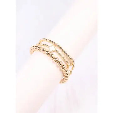 Hailey Bracelet Set Gold