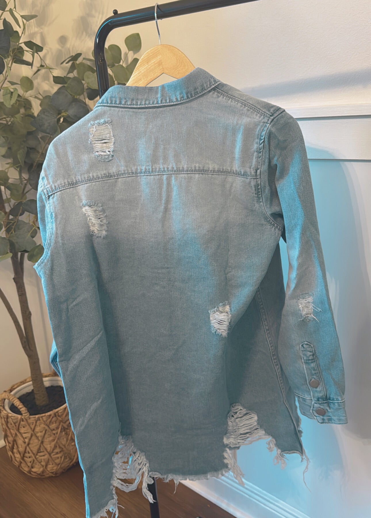 A pop of Jean