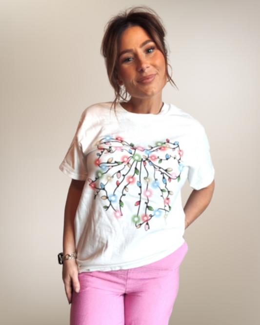 Christmas Bow T-shirt