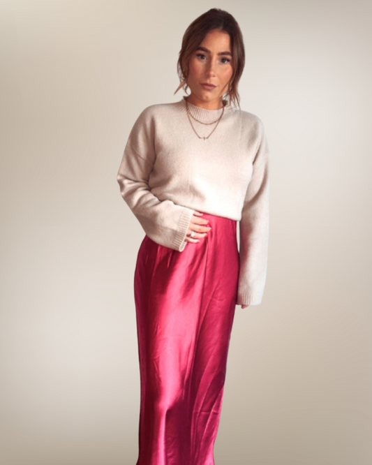 The Red Theory Skirt