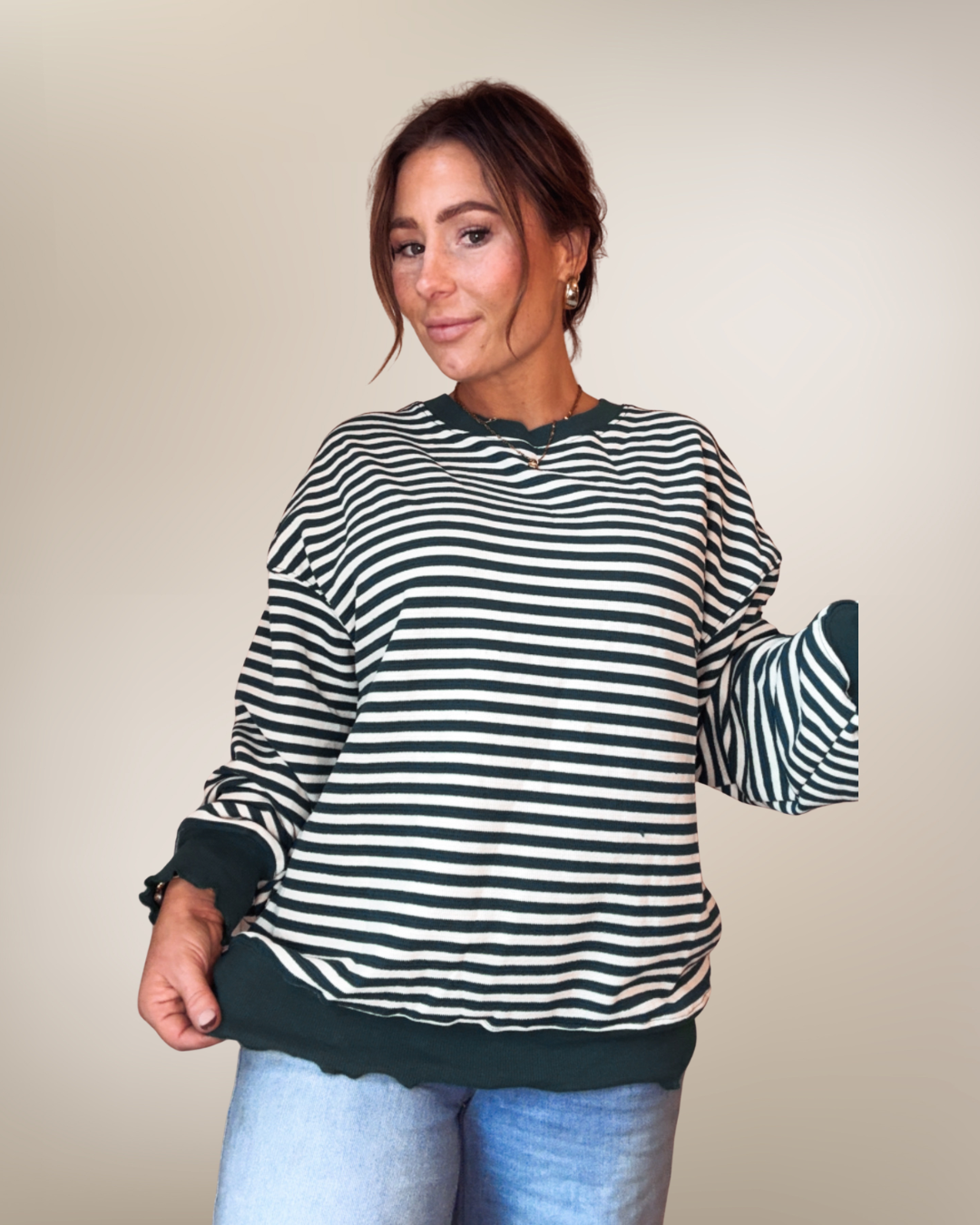 Easy Days Striped Top
