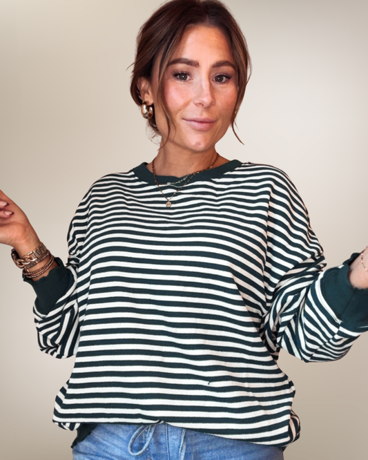 Easy Days Striped Top
