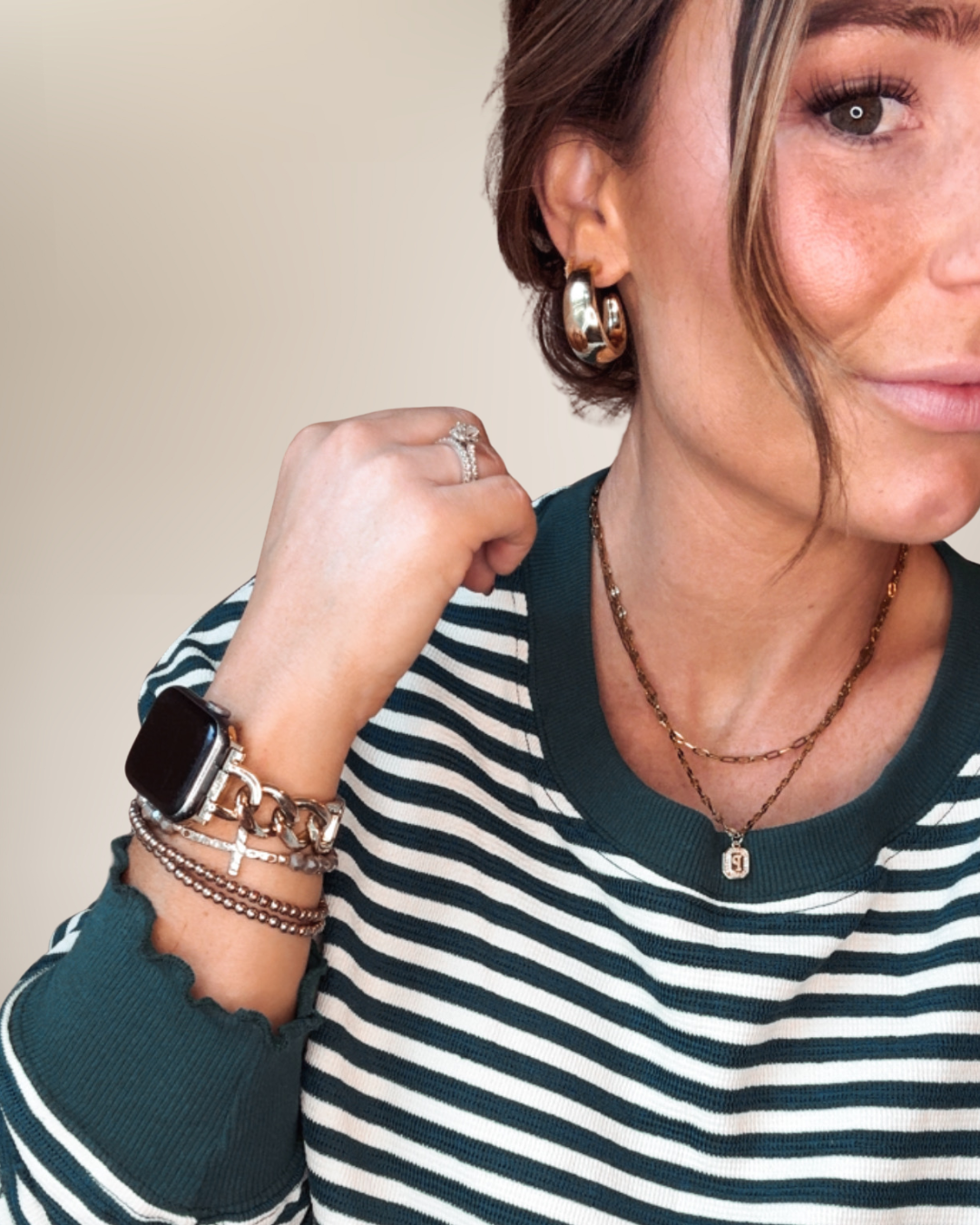 Easy Days Striped Top