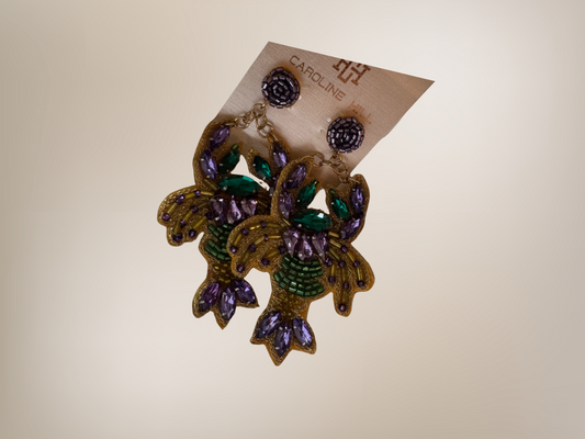 Crawfish Earring