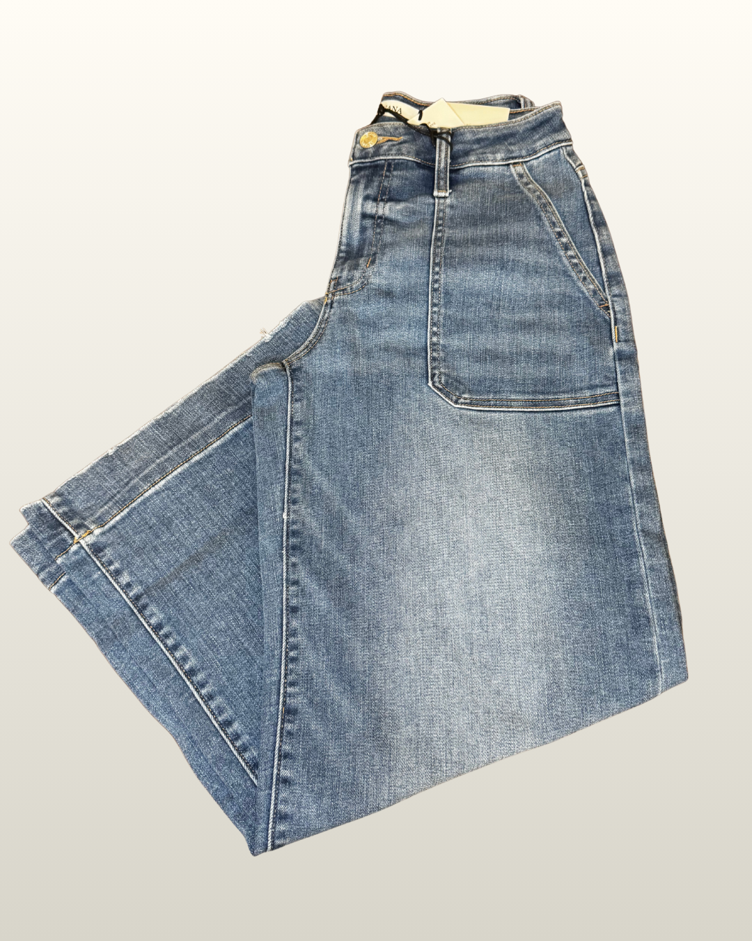 The Modern Crop Wide Leg Jeans