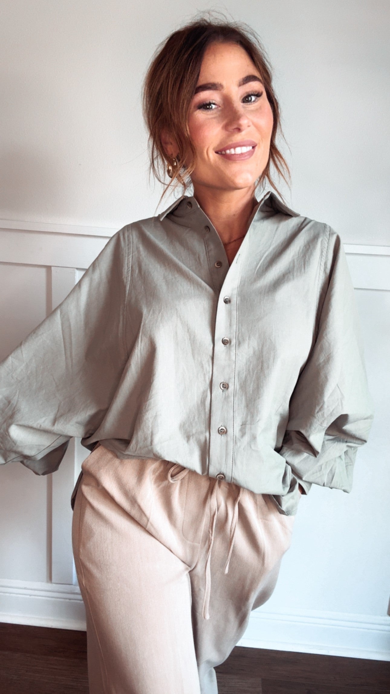 Your boyfriend's button up
