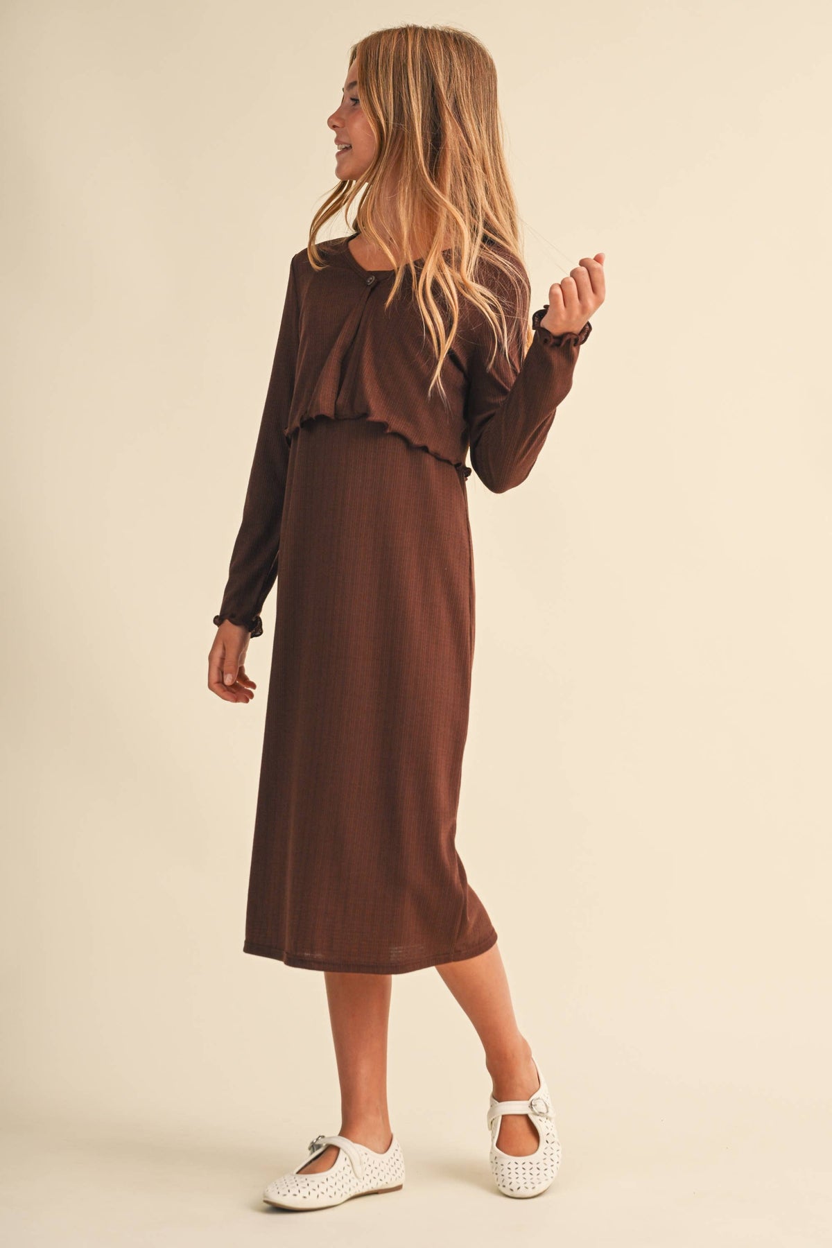 Youth Cardi Mini Dress