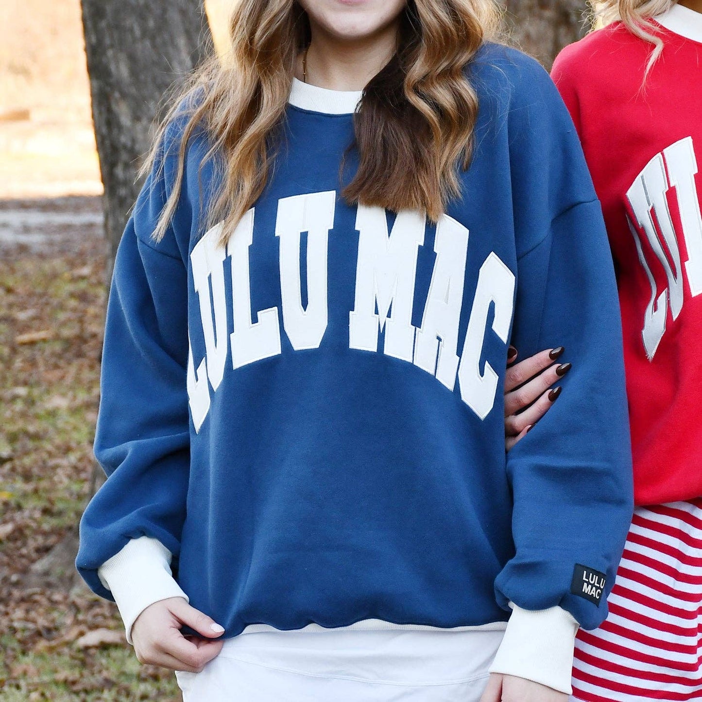 Lulu Mac Color Block Navy/White - Stitch
