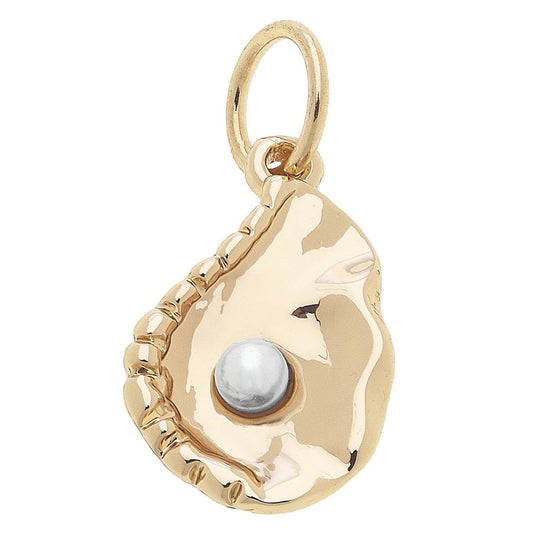 Pearl Oyster Charm