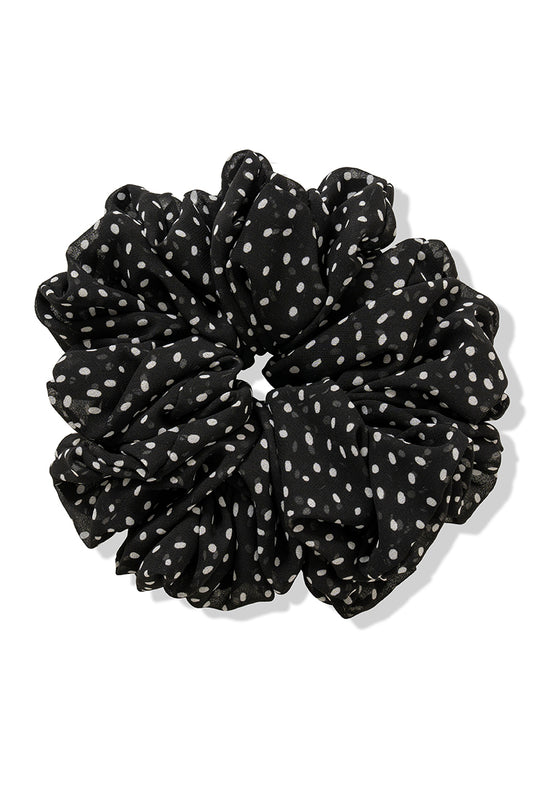OVERSIZED POLKA DOT SCRUNCHIE