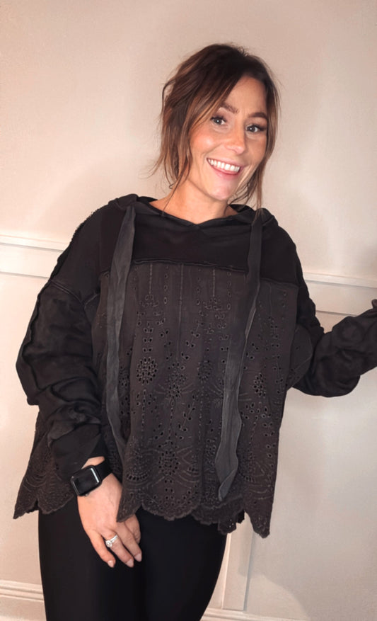 Lace and Relax Hoodie