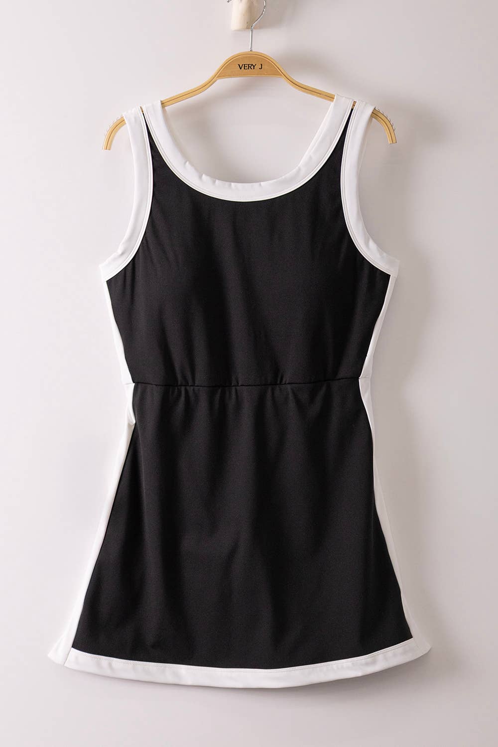 Outlined Mini Dress
