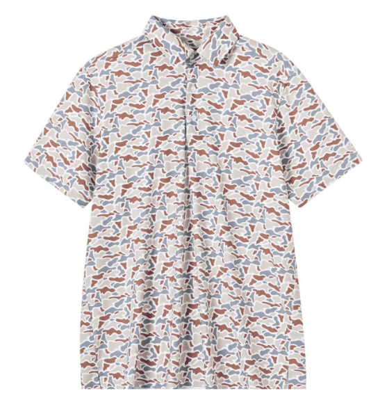 Woodland Camo Polo