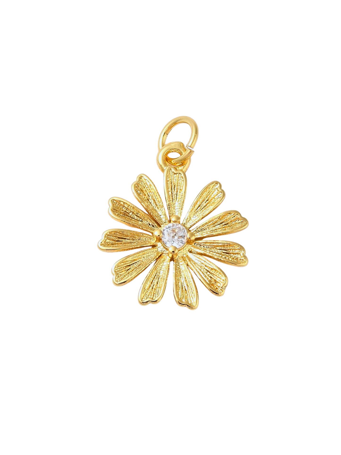 Flower Rhinestone Charm