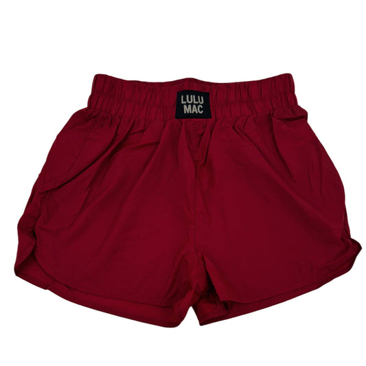Lulu Mac OG Shorts - maroon