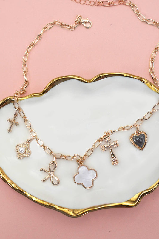 Clover Charm Necklace