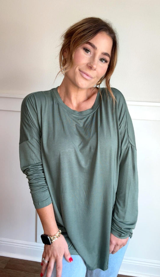 Sage Perfect Long Sleeve