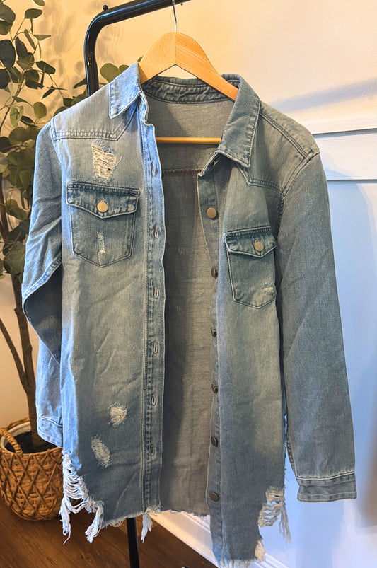 A pop of Jean