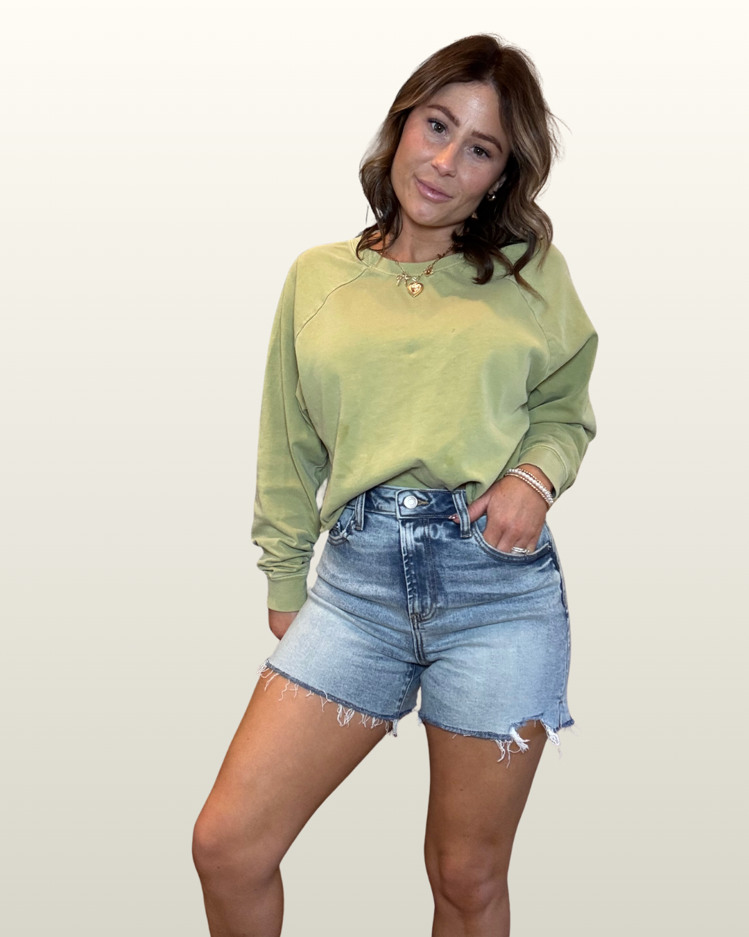 Everyday Edge Denim Shorts
