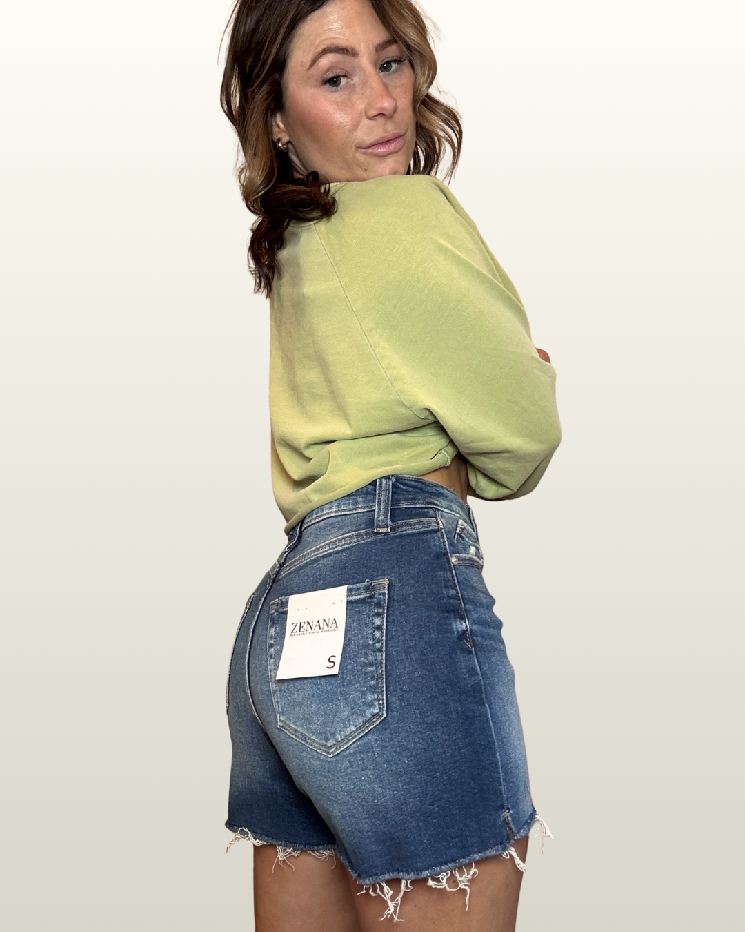 Everyday Edge Denim Shorts