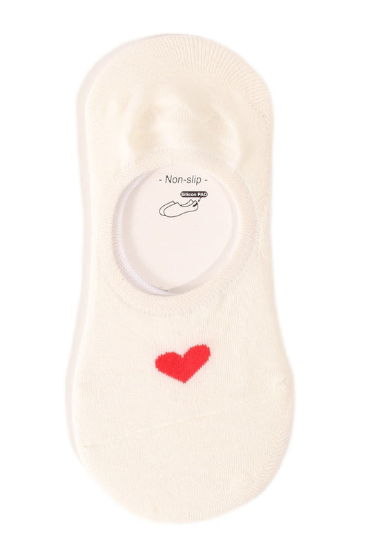 LOVEY HEART INVISIBLE SOCKS