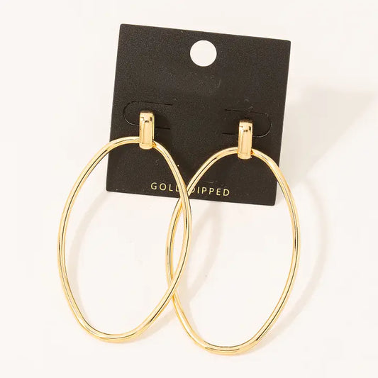 Oval Hoops