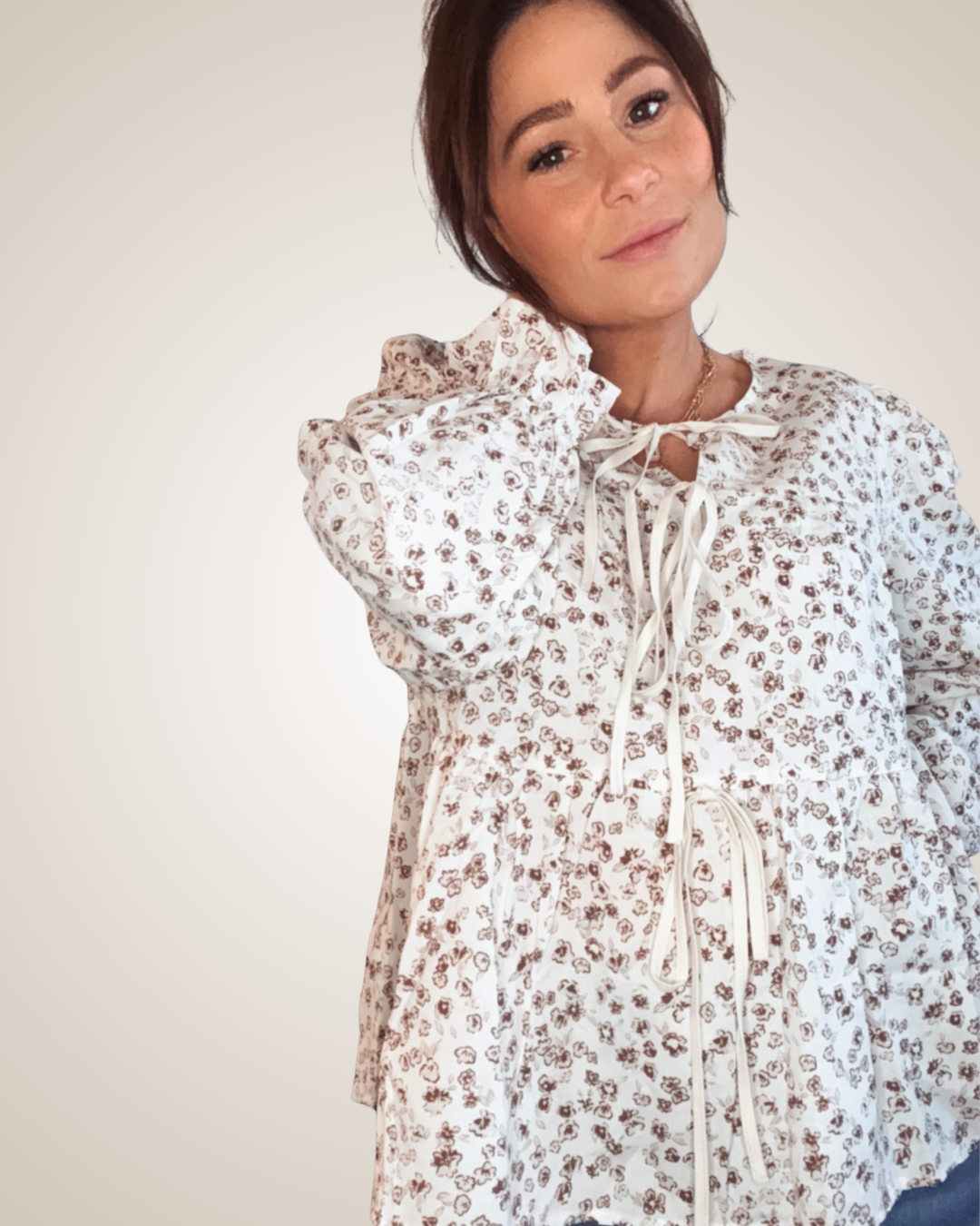 Pretty in Peplum Blouse