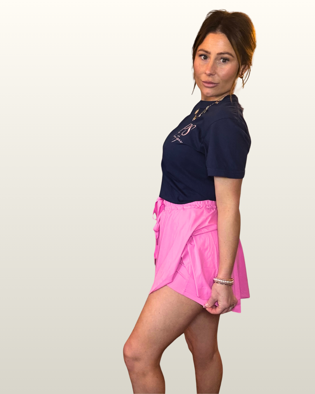 Pink Breeze Skort