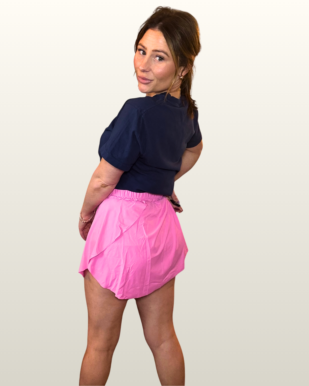 Pink Breeze Skort