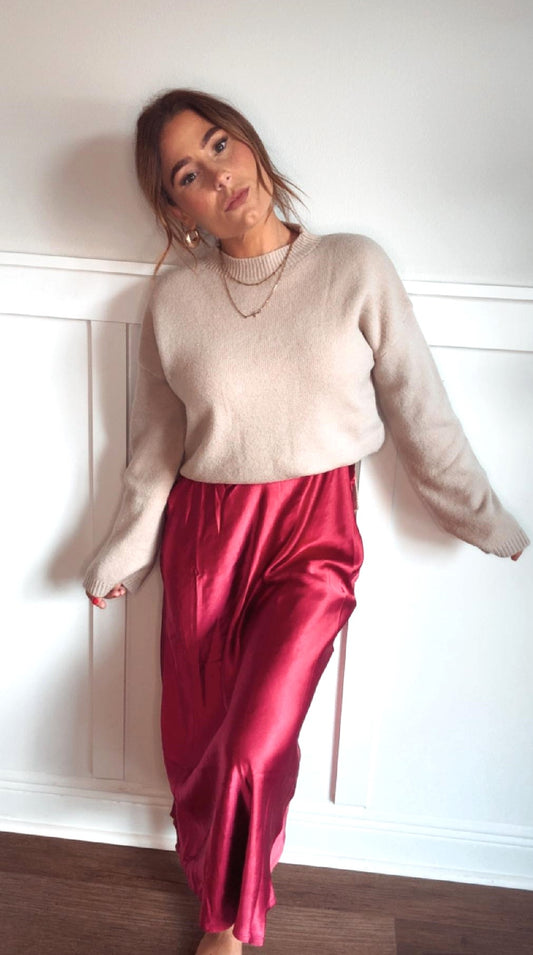 The Red Theory Skirt