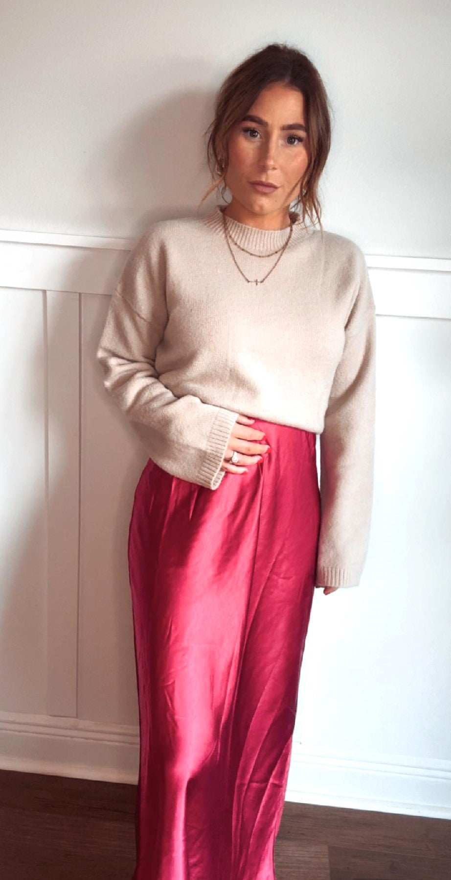 The Red Theory Skirt