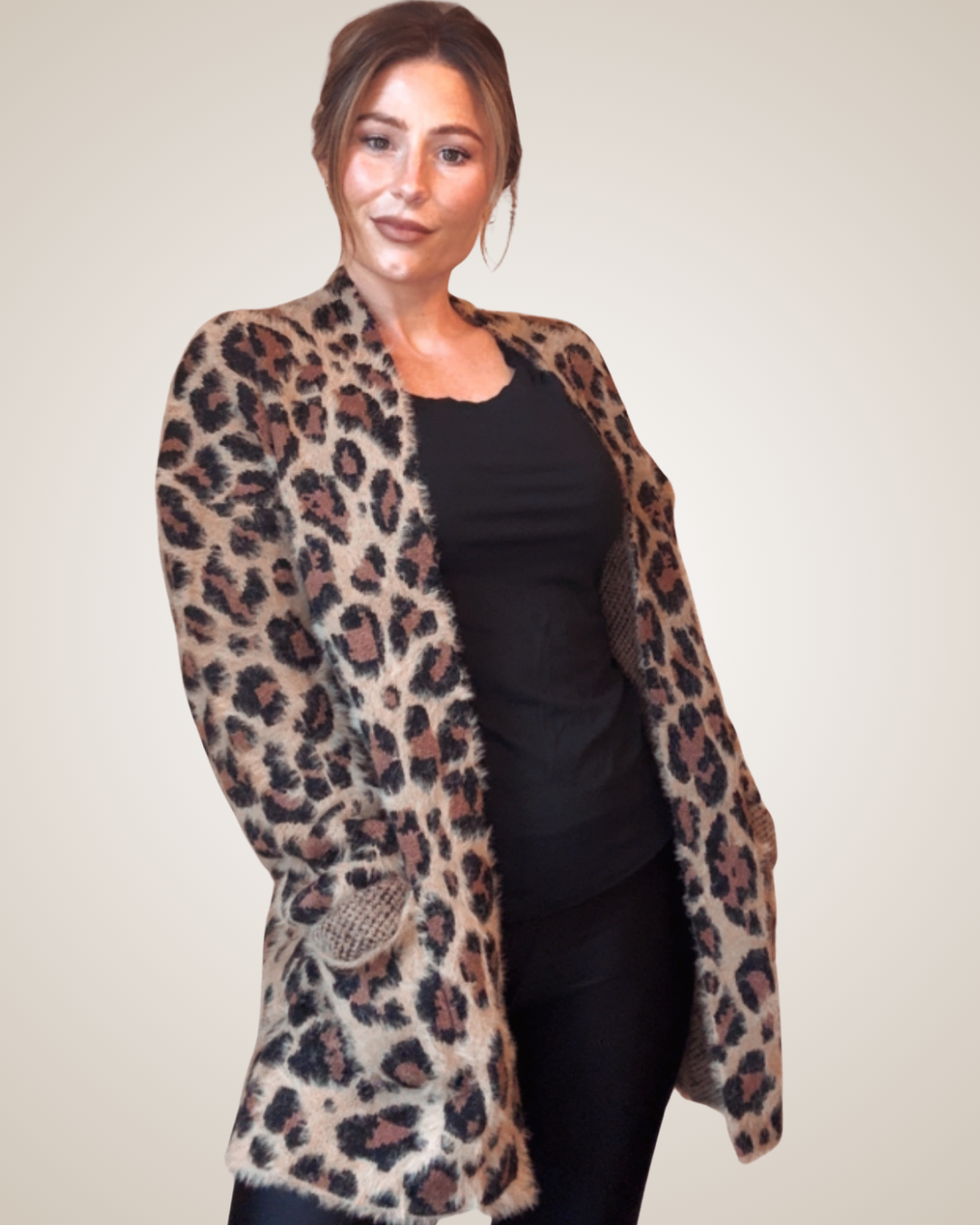 Untamed Leopard Cardigan