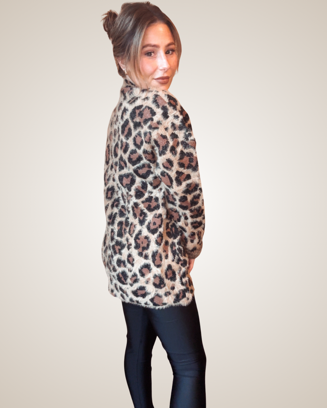 Untamed Leopard Cardigan