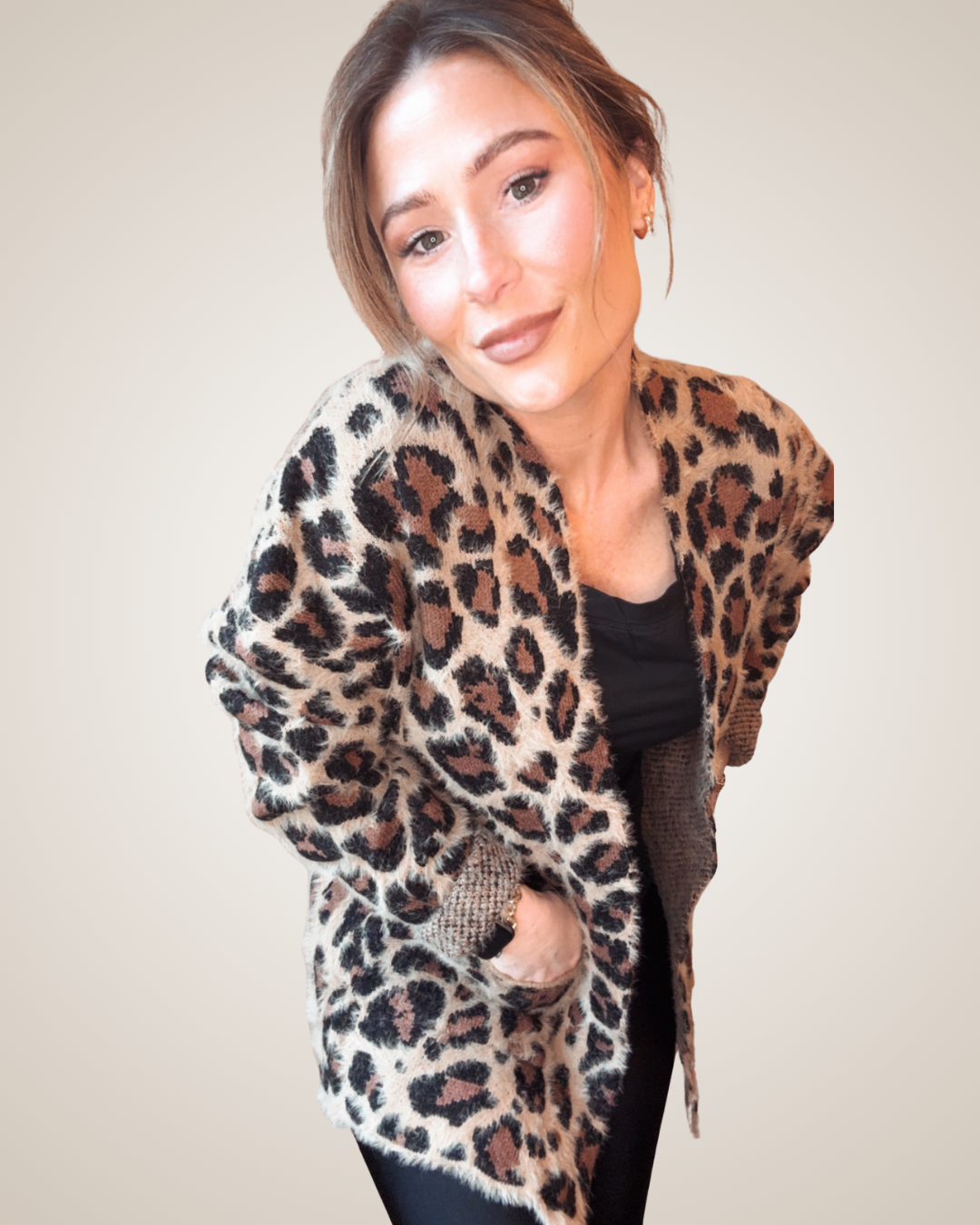 Untamed Leopard Cardigan