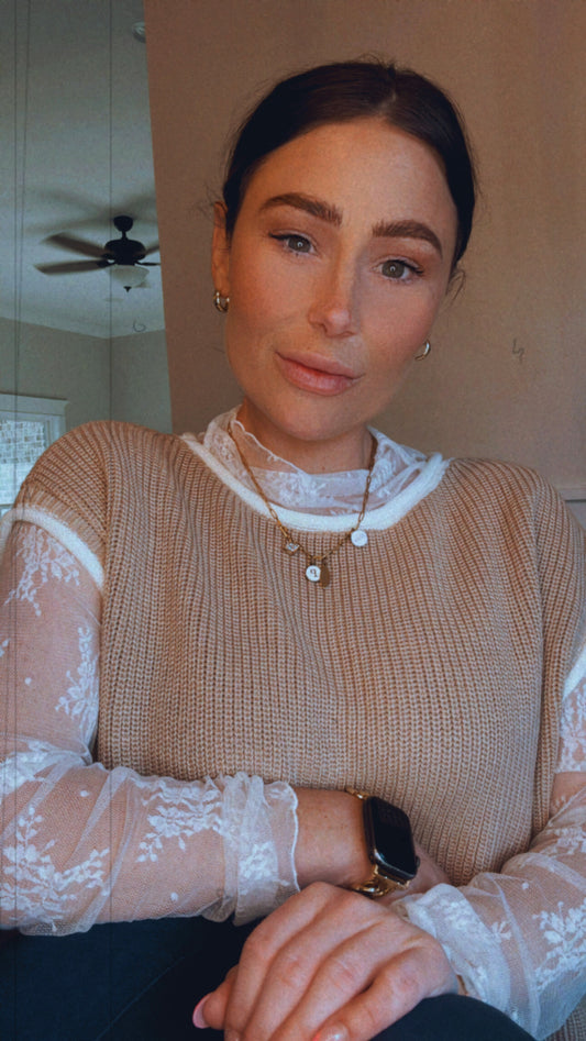 Cover Me in Lace top