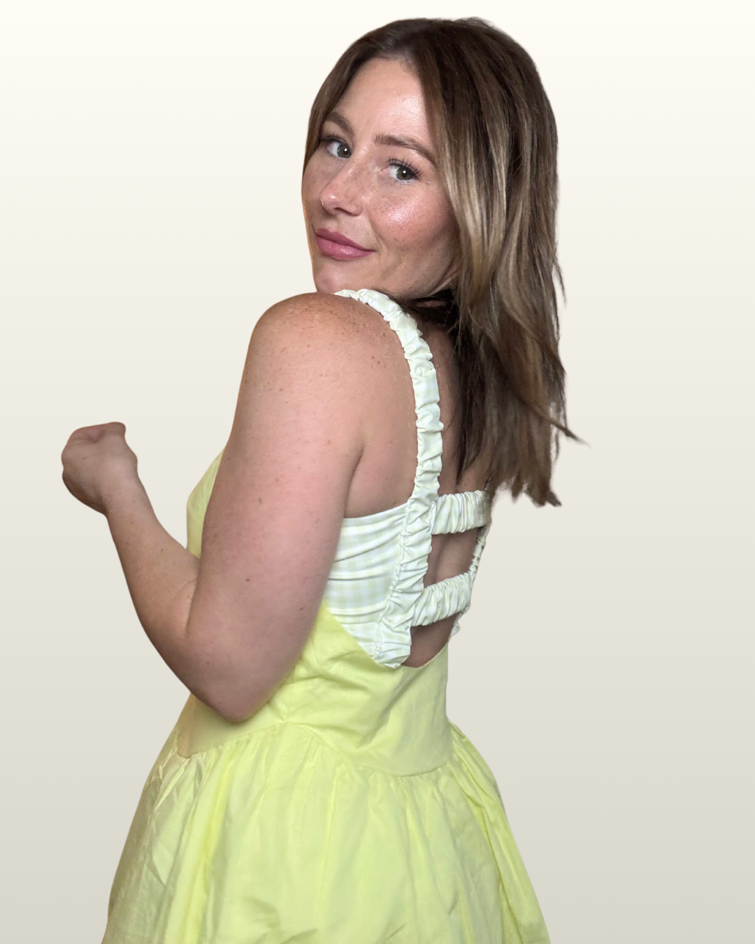 Give me Gingham Mini Dress